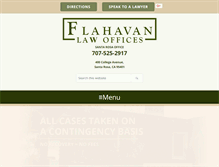 Tablet Screenshot of flahavanlaw.com